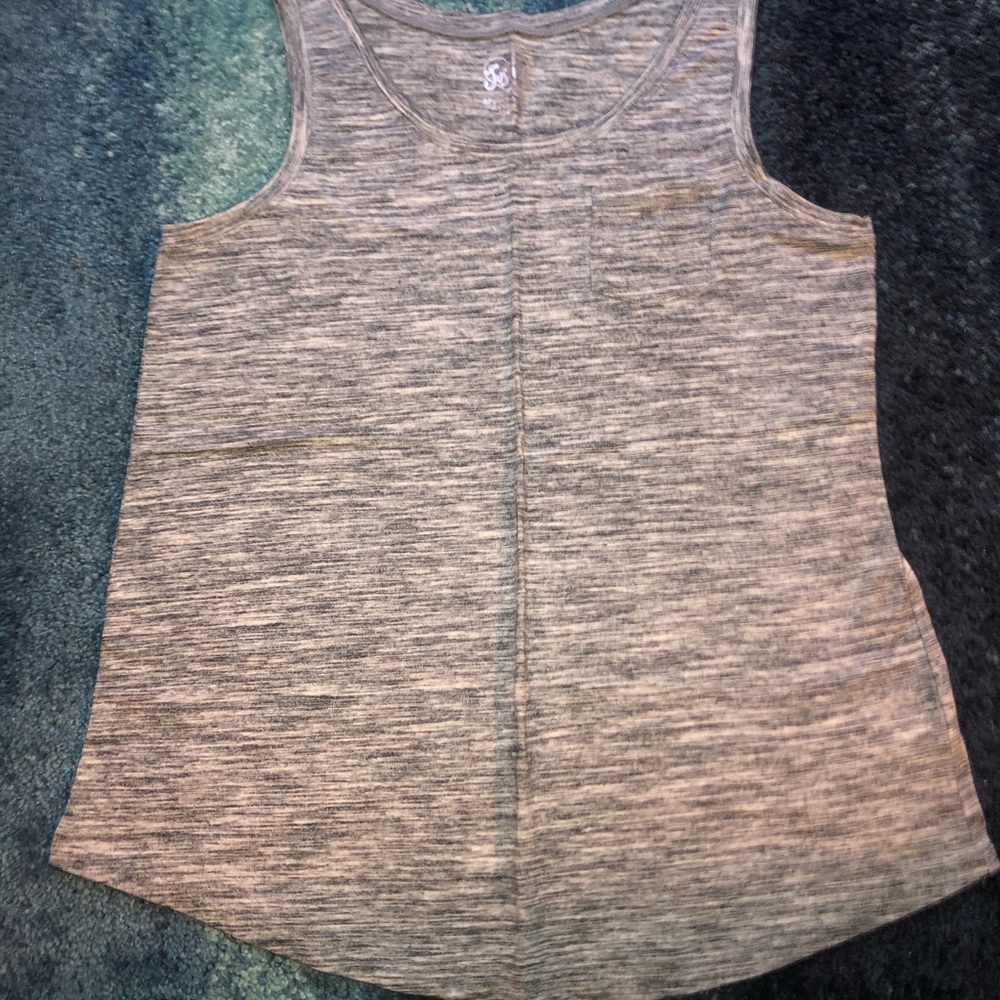 Grey Justice tank top